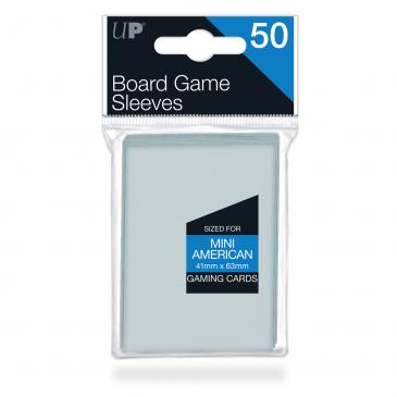 Ultra PRO Mini American Board Game Sleeves 41mm X 63mm 50ct