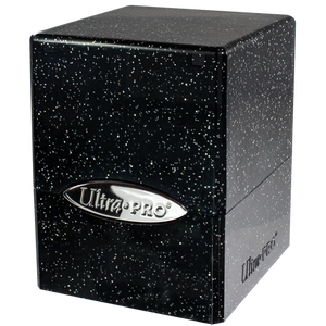 Ultra PRO Satin Cube Deck Box Glitter Black - Collector's Avenue