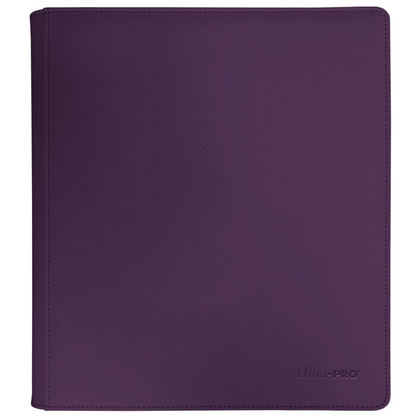 Ultra PRO: Vivid 12-Pocket Zippered PRO-Binder - Midnight Plum