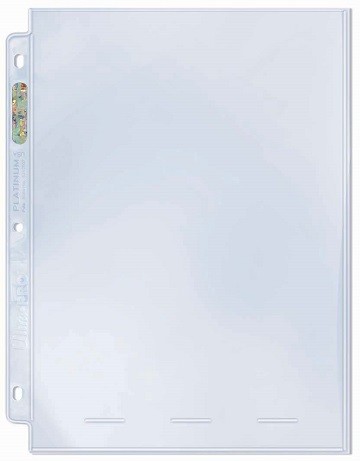 Ultra Pro Platinum Series 1-Pocket Pages 8"x10" (100 Count Box) - Collector's Avenue