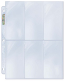 Ultra Pro Platinum Series 6-Pocket Pages (100 Count Box) - Collector's Avenue