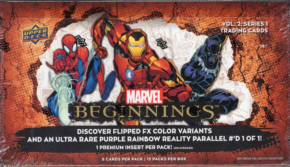 2022 Upper Deck Marvel Beginnings Volume 2 Series 1 Hobby Box - Collector's Avenue