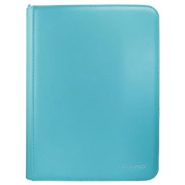 Ultra PRO Vivid 9-Pocket Zippered PRO-Binder Light Blue - Collector's Avenue