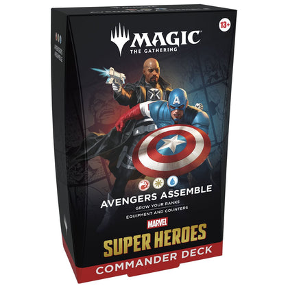 MTG Magic The Gathering - Marvel Super Heroes - Commander Deck Avengers Assemble