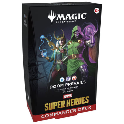 MTG Magic The Gathering - Marvel Super Heroes - Commander Deck Doom Prevails