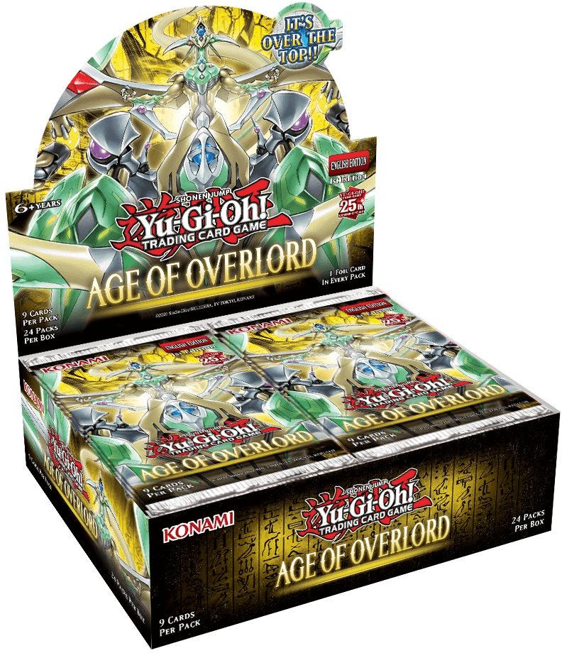 Yu-Gi-Oh! Age of Overlord Booster Box - Collector's Avenue