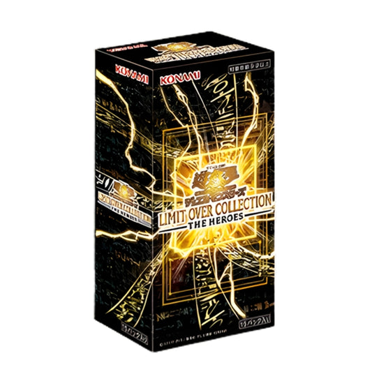 Yu-Gi-Oh! Limit Over Collection - The Heroes Booster Box (Japanese ...