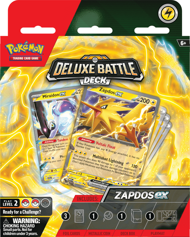 Pokemon - Deluxe Battle Deck - Zapdos ex - Collector's Avenue