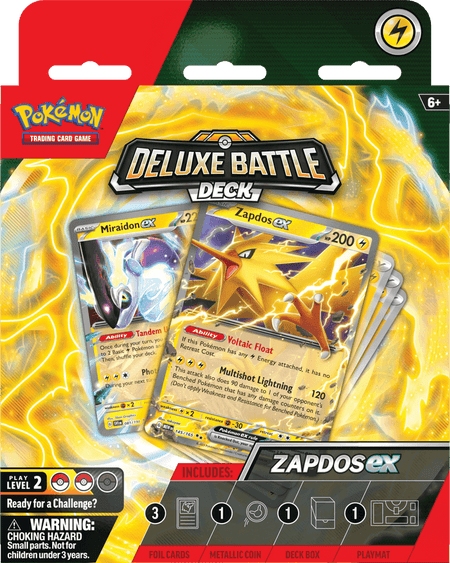 Pokemon - Deluxe Battle Deck - Zapdos ex - Collector's Avenue