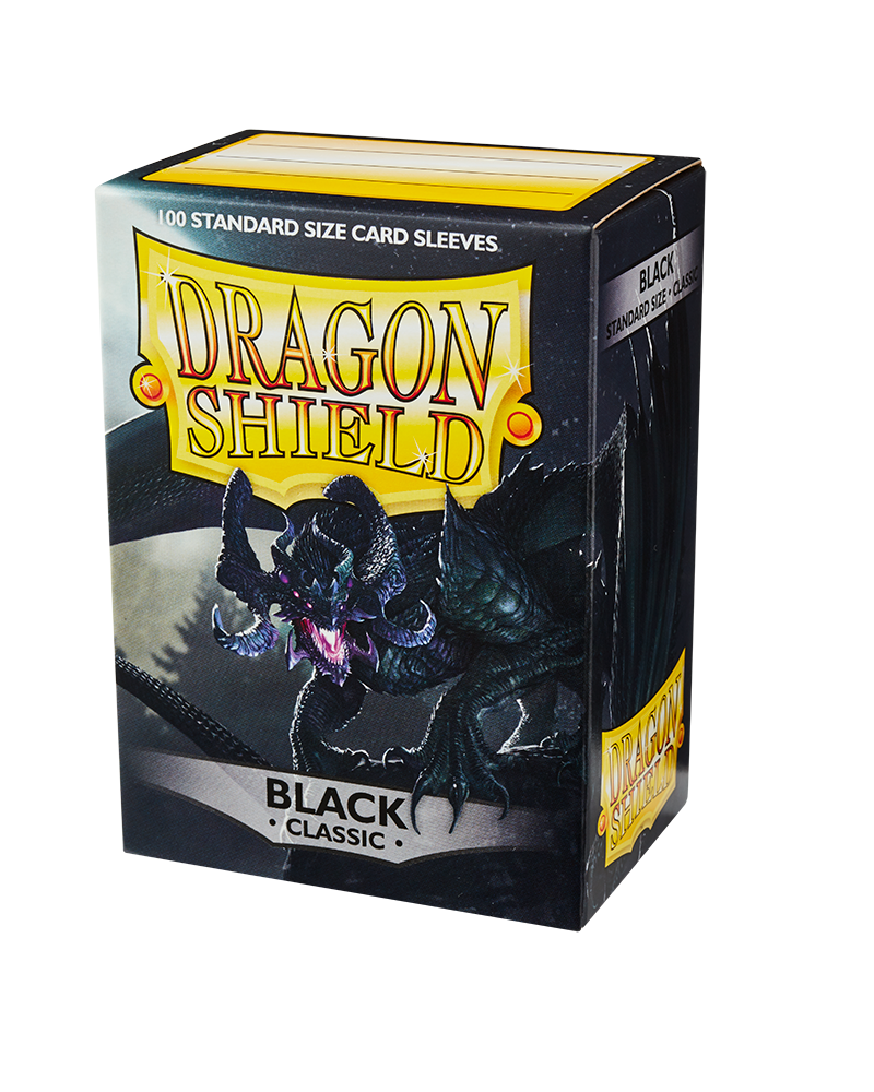 Dragon Shield Classic - standard size - 100 ct. Black - Collector's Avenue