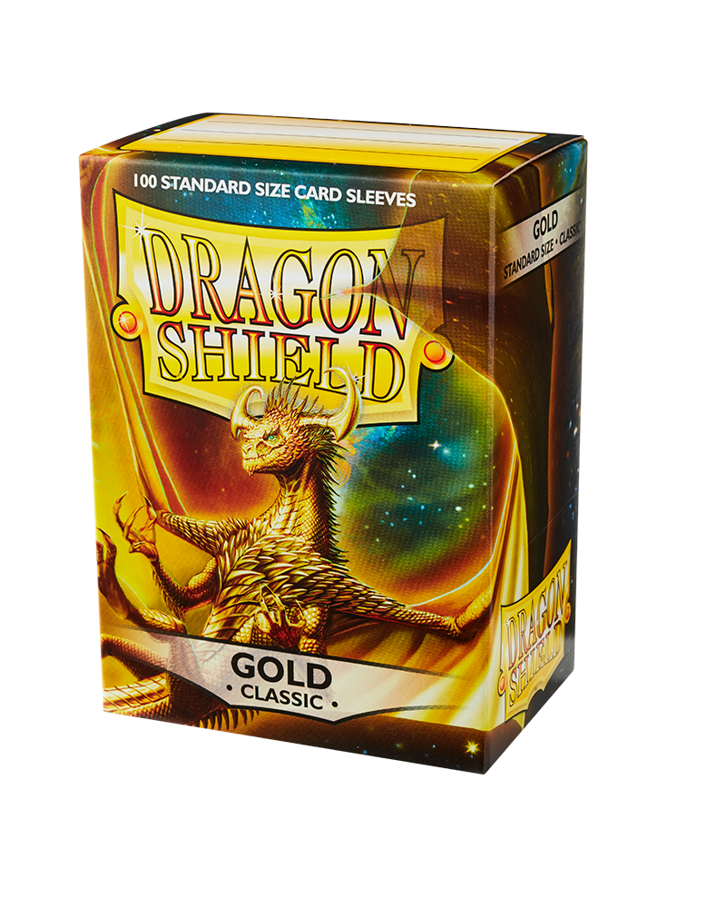 Dragon Shield Classic - standard size - 100 ct. Gold - Collector's Avenue