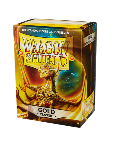 Dragon Shield Classic - standard size - 100 ct. Gold - Collector's Avenue