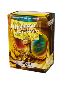 Dragon Shield Classic - standard size - 100 ct. Gold