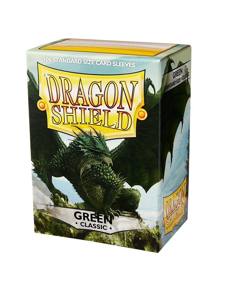 Dragon Shield Classic - standard size - 100 ct. Green - Collector's Avenue