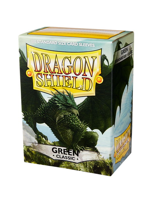 Dragon Shield Classic - standard size - 100 ct. Green
