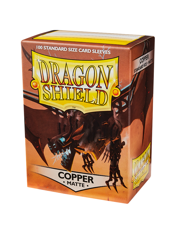 Dragon Shield Matte Standard Size 100 ct. Copper - Collector's Avenue