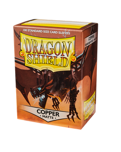 Dragon Shield Matte Standard Size 100 ct. Copper