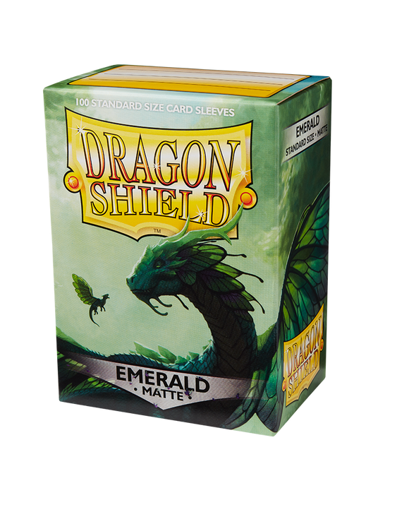 Dragon Shield Matte Standard Size 100 ct. Emerald