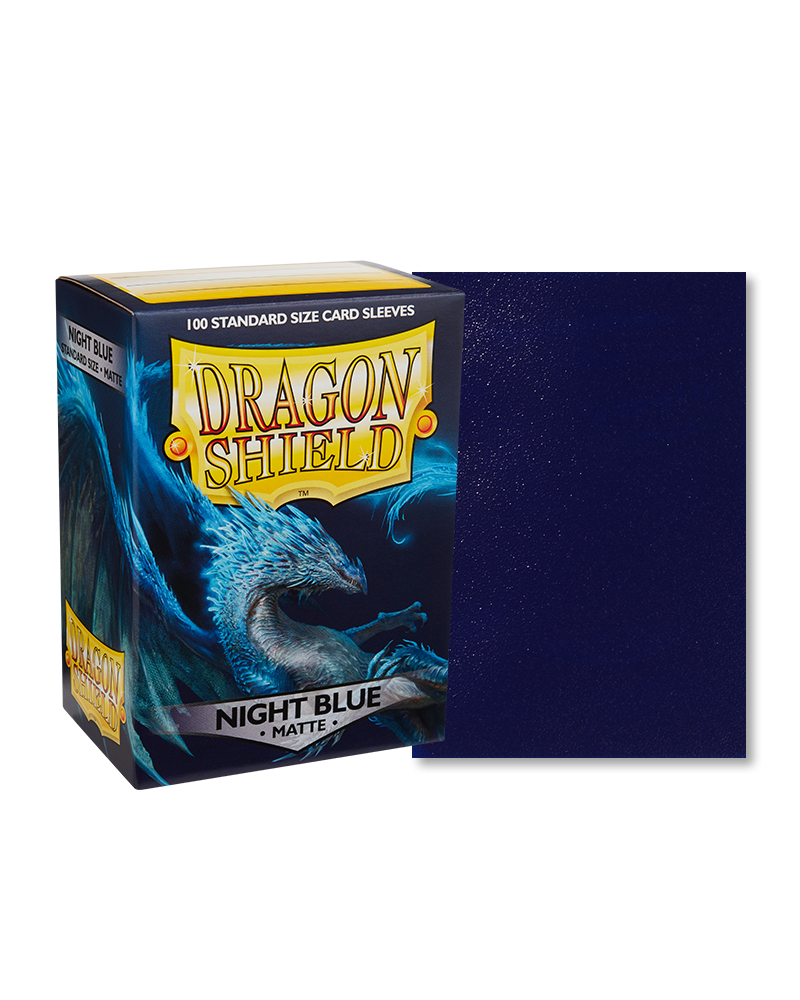 Dragon Shield Matte Standard Size 100ct. Night Blue - Collector's Avenue