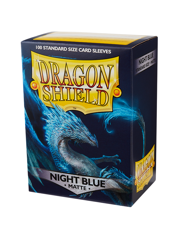 Dragon Shield Matte Standard Size 100ct. Night Blue - Collector's Avenue