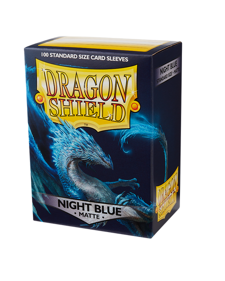 Dragon Shield Matte Standard Size 100ct. Night Blue - Collector's Avenue