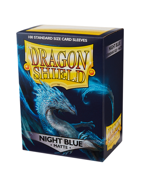 Dragon Shield Matte Standard Size 100 ct. Night Blue