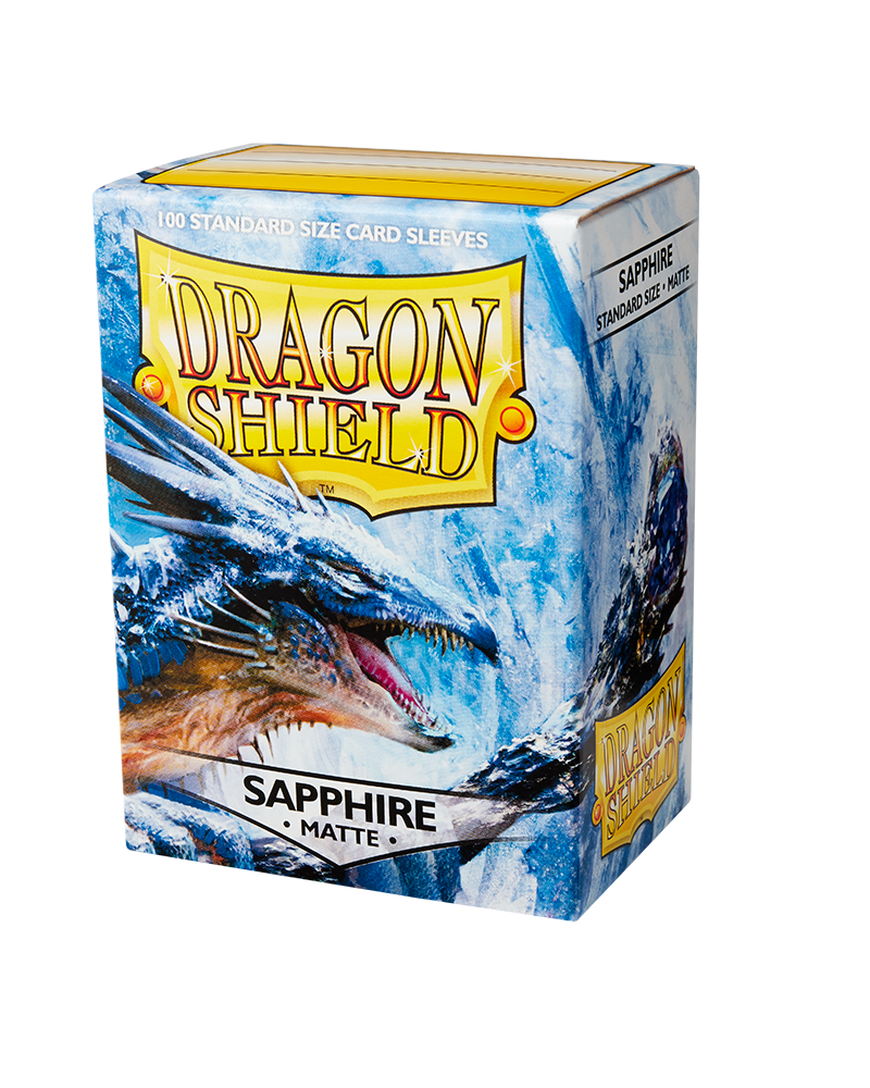 Dragon Shield Matte Standard Size 100 ct. Sapphire - Collector's Avenue