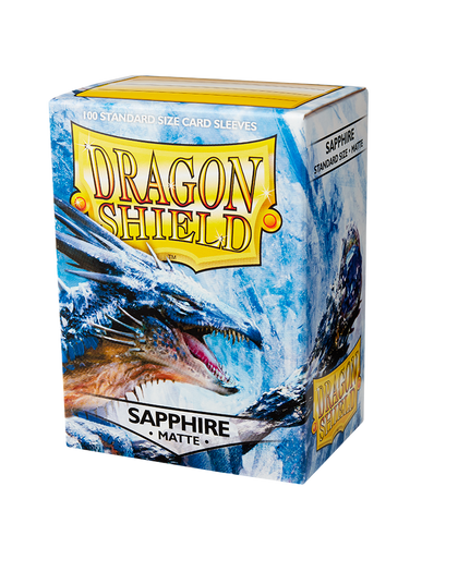 Dragon Shield Matte Standard Size 100 ct. Sapphire - Collector's Avenue