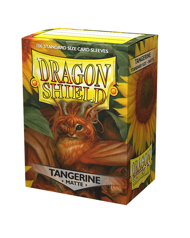 Dragon Shield Matte Standard Size 100 ct. Tangerine - Collector's Avenue