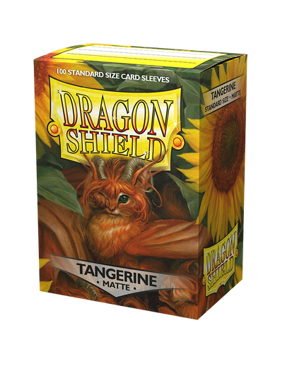 Dragon Shield Matte Standard Size 100 ct. Tangerine - Collector's Avenue