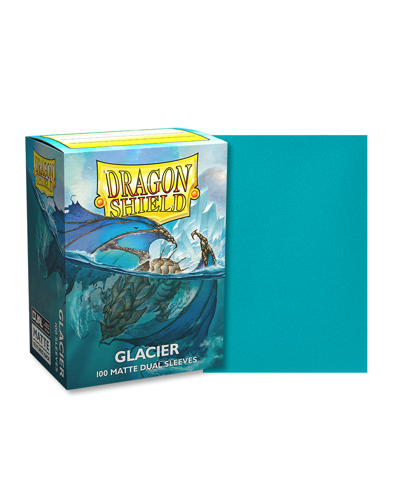 Dragon Shield Dual Matte Standard Size 100 ct. Glacier - Collector's Avenue