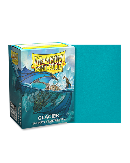 Dragon Shield Dual Matte Standard Size 100 ct. Glacier - Collector's Avenue