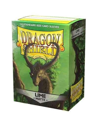 Dragon Shield Matte Standard Size 100 ct. Lime - Collector's Avenue