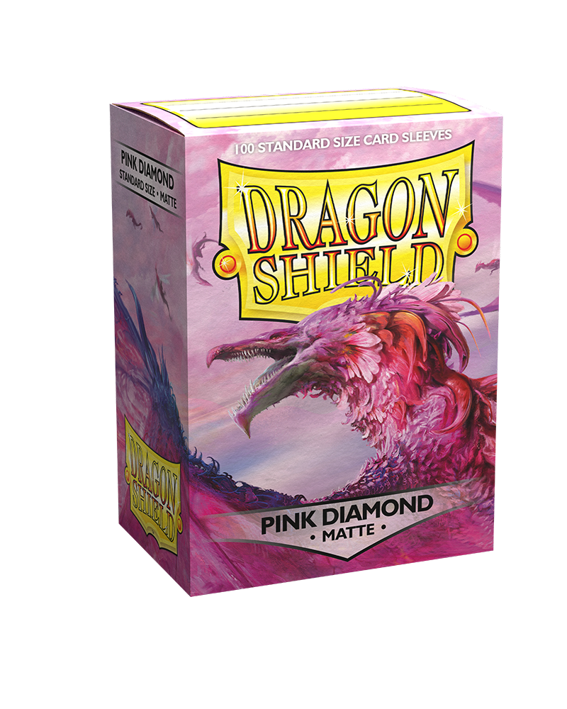 Dragon Shield Matte Standard Size 100 ct. Pink Diamond - Collector's Avenue