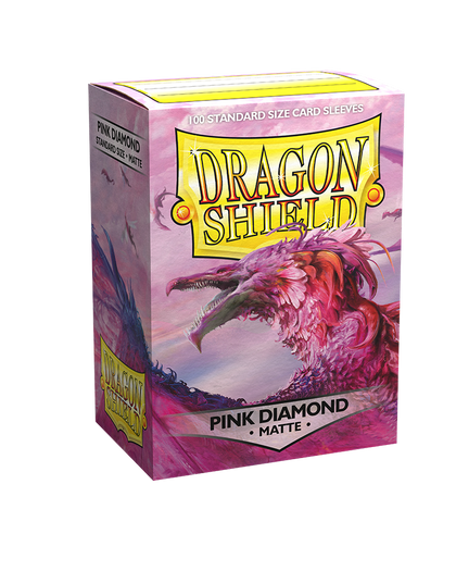 Dragon Shield Matte Standard Size 100 ct. Pink Diamond - Collector's Avenue