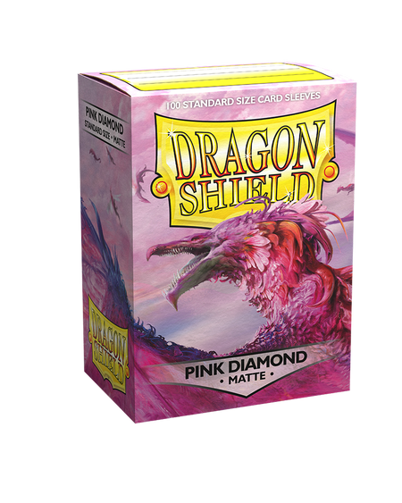 Dragon Shield Matte Standard Size 100 ct. Pink Diamond - Collector's Avenue