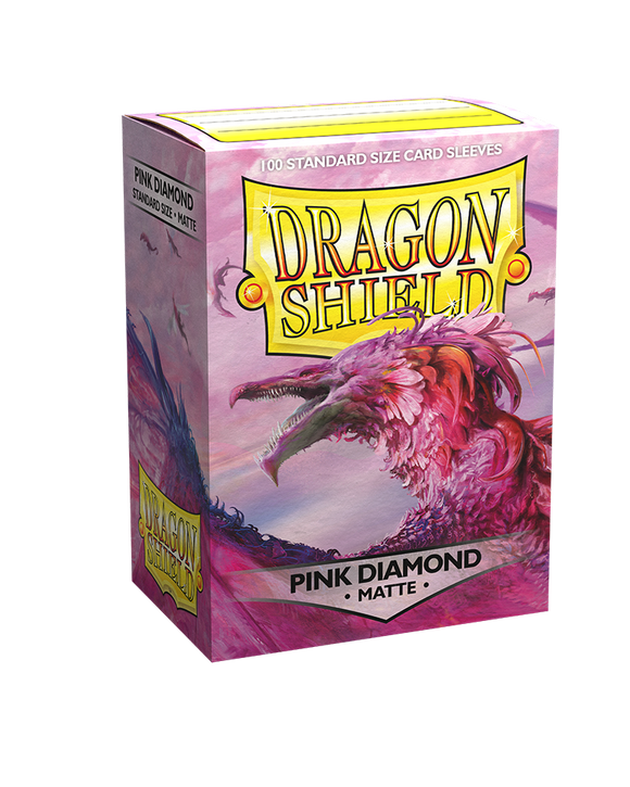 Dragon Shield Matte Standard Size 100 ct. Pink Diamond