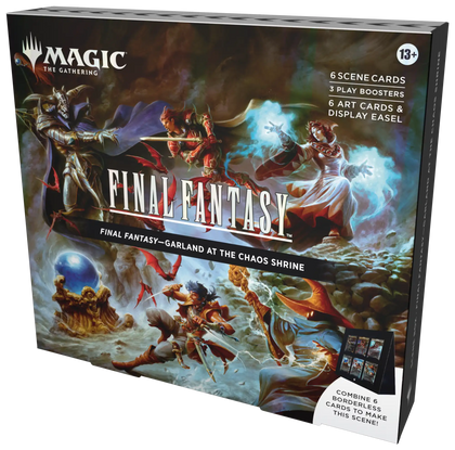 MTG Magic The Gathering Universes Beyond Final Fantasy Scene Box Garland at the Chaos Shrine