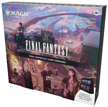 MTG Magic The Gathering Universes Beyond Final Fantasy Scene Box Camp Comrades