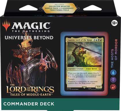 MTG Magic The Gathering Lord Of The Rings Tales Of Middle-Earth Comman Collector's Avenue MTG Magic The Gathering Lord Of The Rings Tales Of Middle-Earth Comman Collector's Avenue