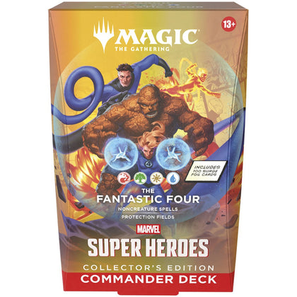 MTG Magic The Gathering - Marvel Super Heroes - Collector's Edition - Commander Deck The Fantastic Four