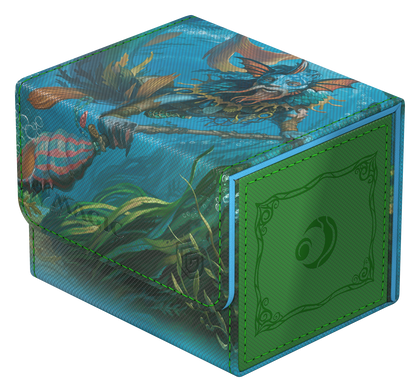 MTG Magic The Gathering Ultimate Guard Sidewinder 100+ Xenoskin Deck Case - Lorwyn Eclipsed - Sygg, Wanderwine Wisdom