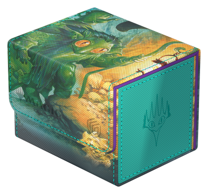 MTG Magic The Gathering Ultimate Guard Sidewinder 100+ Xenoskin Deck Case - Lorwyn Eclipsed - Mutable Explorer