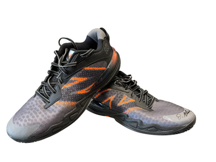 Darius Garland Autographed Game Used New Balance Hesi Low v2 Shoes "Upper Deck UDA"