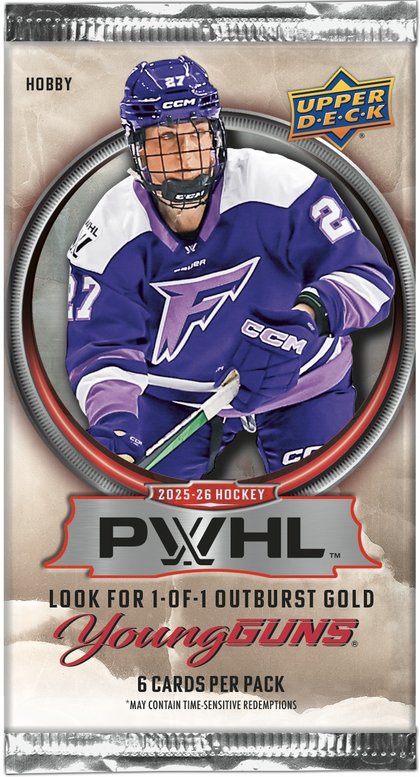 2025-26 Upper Deck PWHL Hockey Hobby Pack