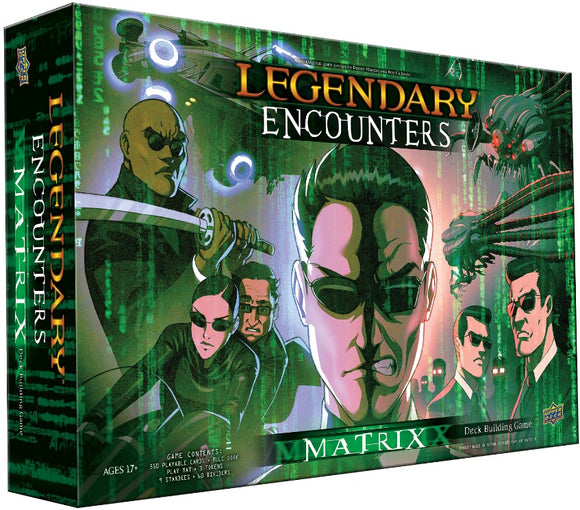 Legendary Encounters The Matrix Deck Building Game