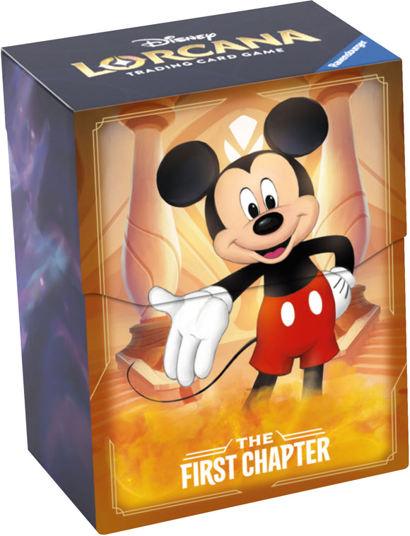 Disney Lorcana The First Chapter Deck Box 80ct Micky Mouse