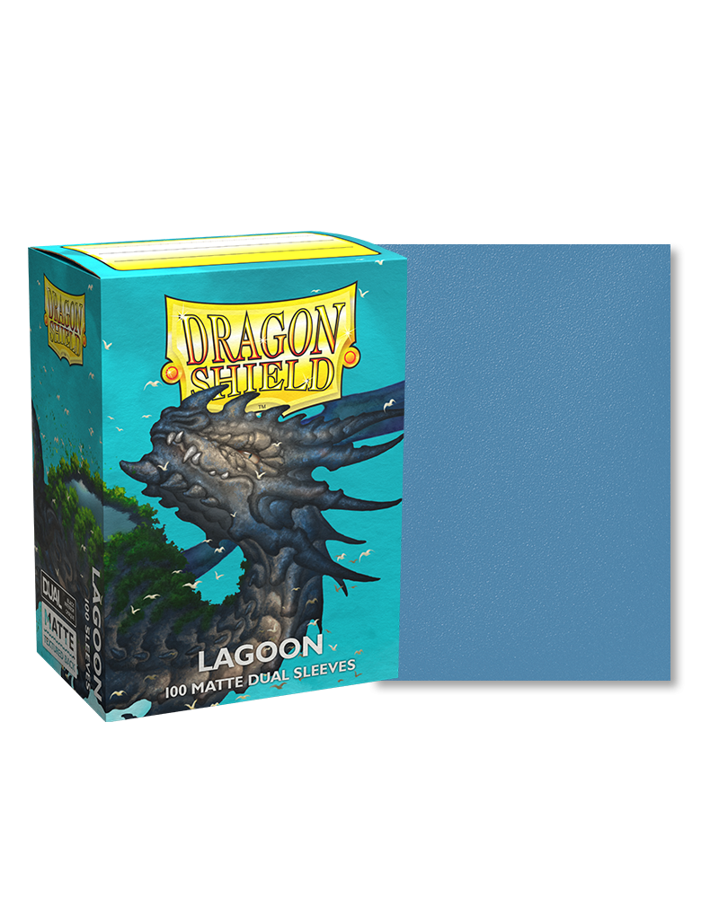 Dragon Shield Dual Matte Standard Size 100 ct. Lagoon - Collector's Avenue