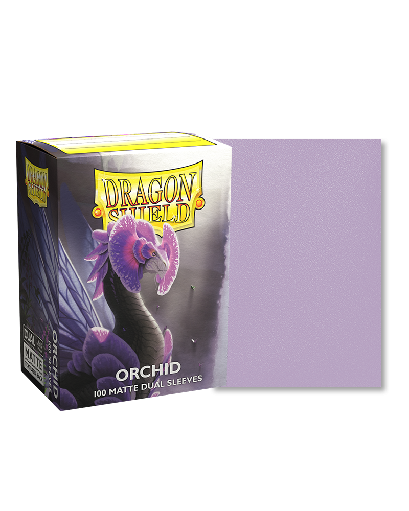 Dragon Shield Dual Matte Standard Size 100 ct. Orchid - Collector's Avenue