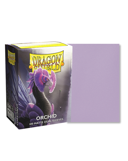 Dragon Shield Dual Matte Standard Size 100 ct. Orchid - Collector's Avenue